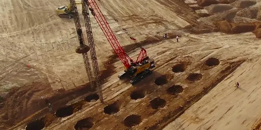 Illustrative image of Dynamic compaction design in Las Vegas