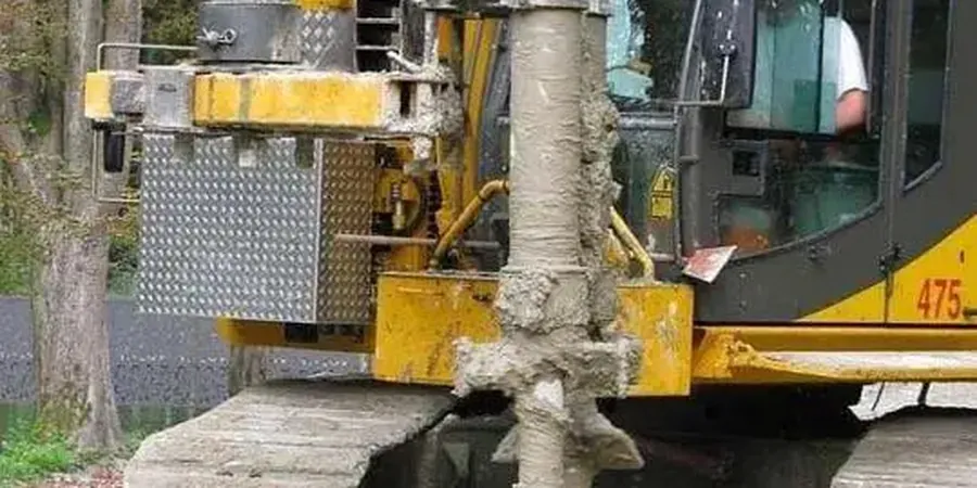 Illustrative image of Deep Soil Mixing (DSM) design in Las Vegas